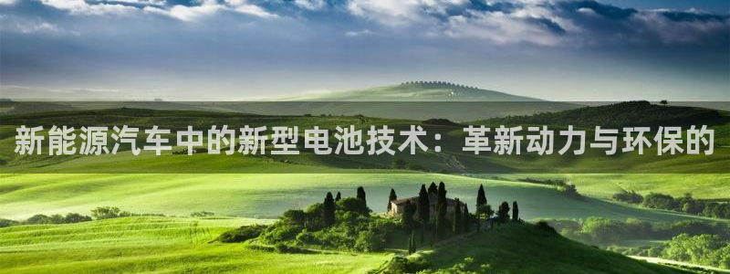 优发国际官网手：新能源汽车中的新型电池技术：革新动力与环保的